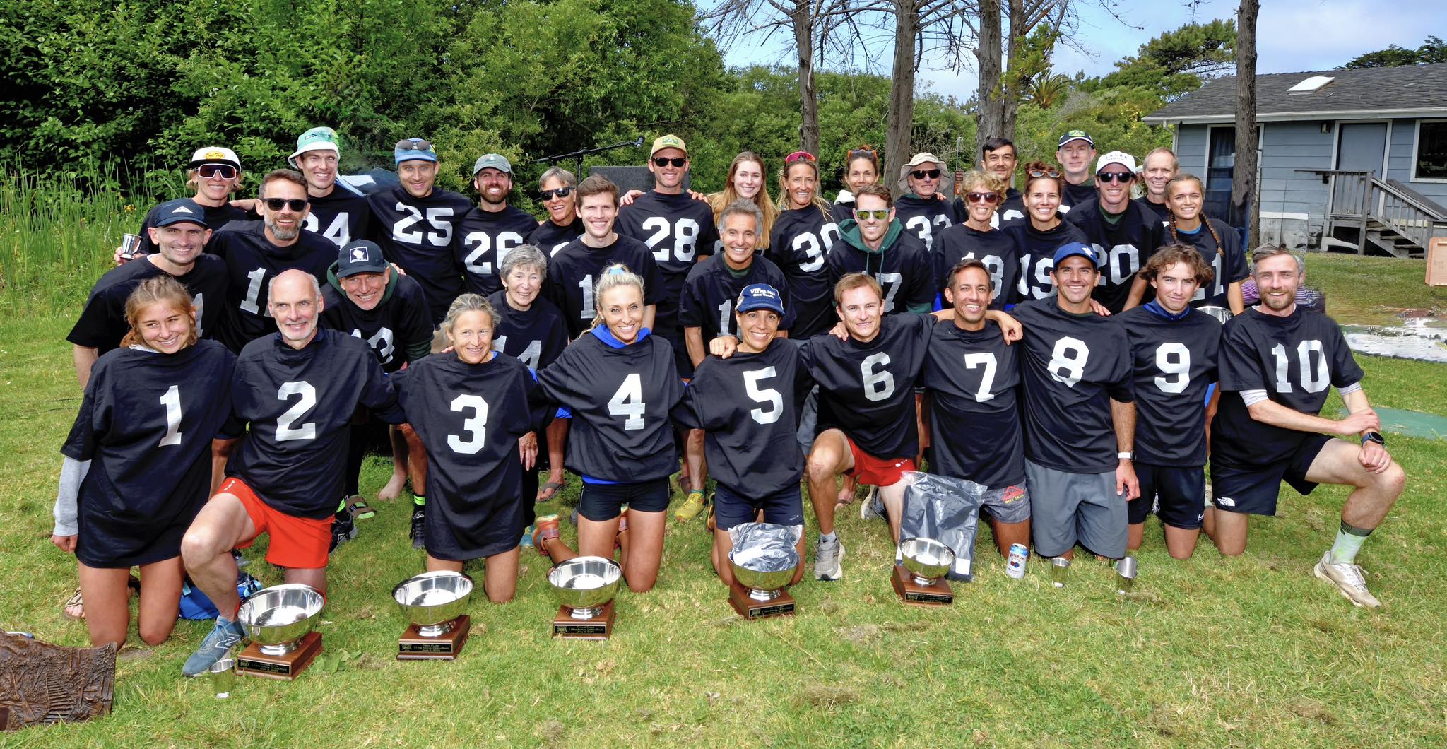 The Top 35 runners of the 2025 Dipsea Race