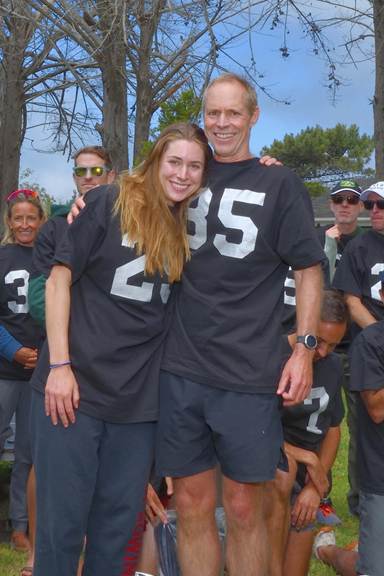 Erik and Emma Dunmire win the Family Trophy